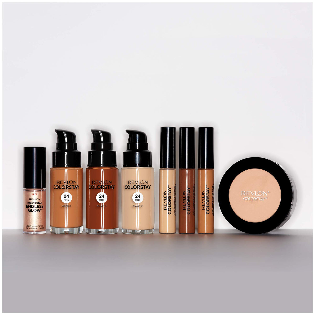 Revlon back label showing shade 290 Natural Ochre and ingredient clarity