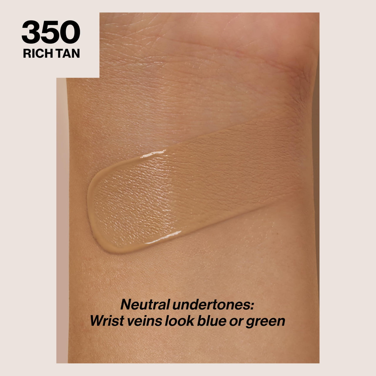 Revlon ColorStay pump and cap detail demonstrating convenient controlled dispensing