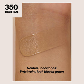 Revlon ColorStay pump and cap detail demonstrating convenient controlled dispensing