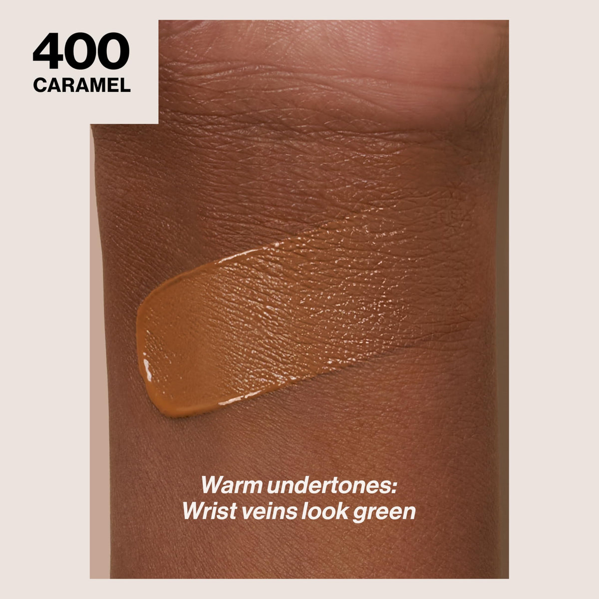 Revlon ColorStay pump and cap view illustrating easy dispensing and controlled application