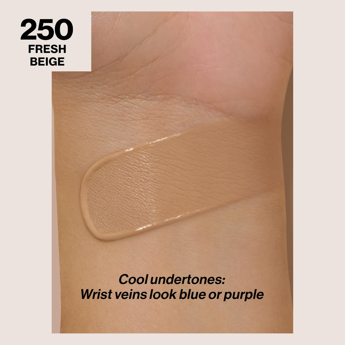 Revlon bottle pump dispensing foundation for easy, hygienic use