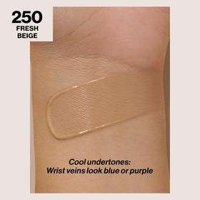 Revlon ColorStay pump detail highlighting easy, controlled dispensing benefit