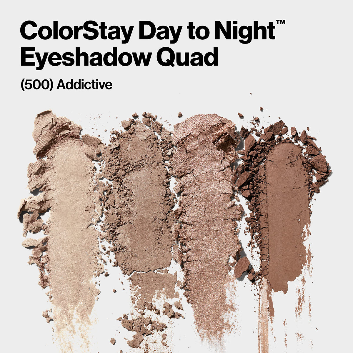 Revlon ColorStay close-up of individual pans showcasing pigment and finish