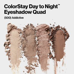 Revlon ColorStay close-up of individual pans showcasing pigment and finish