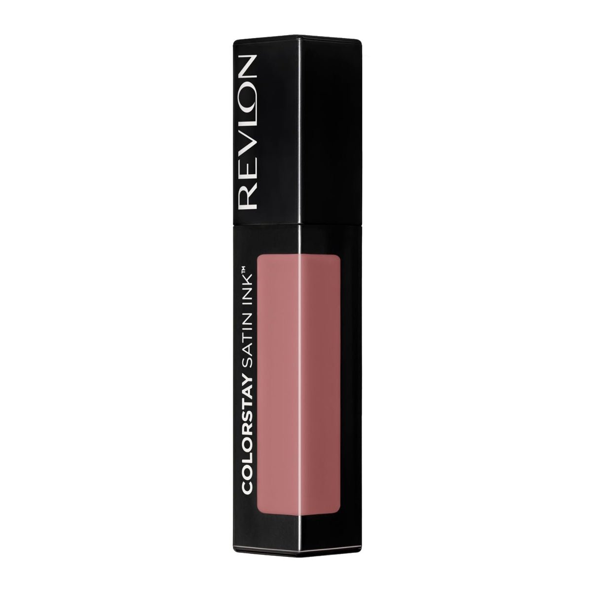 Revlon colorstay satin ink front packaging showing shade 007 Partner in Crime with clear branding and benefit