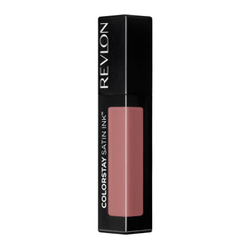 Revlon colorstay satin ink front packaging showing shade 007 Partner in Crime with clear branding and benefit