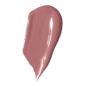 Revlon colorstay satin ink lip swatch on model demonstrating longwear vivid color and satin finish