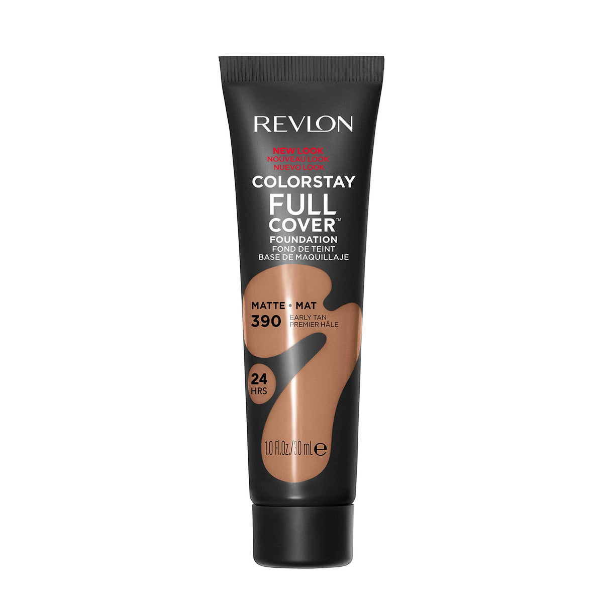 REVLON Early Tan next to shade chart helping match undertones accurately