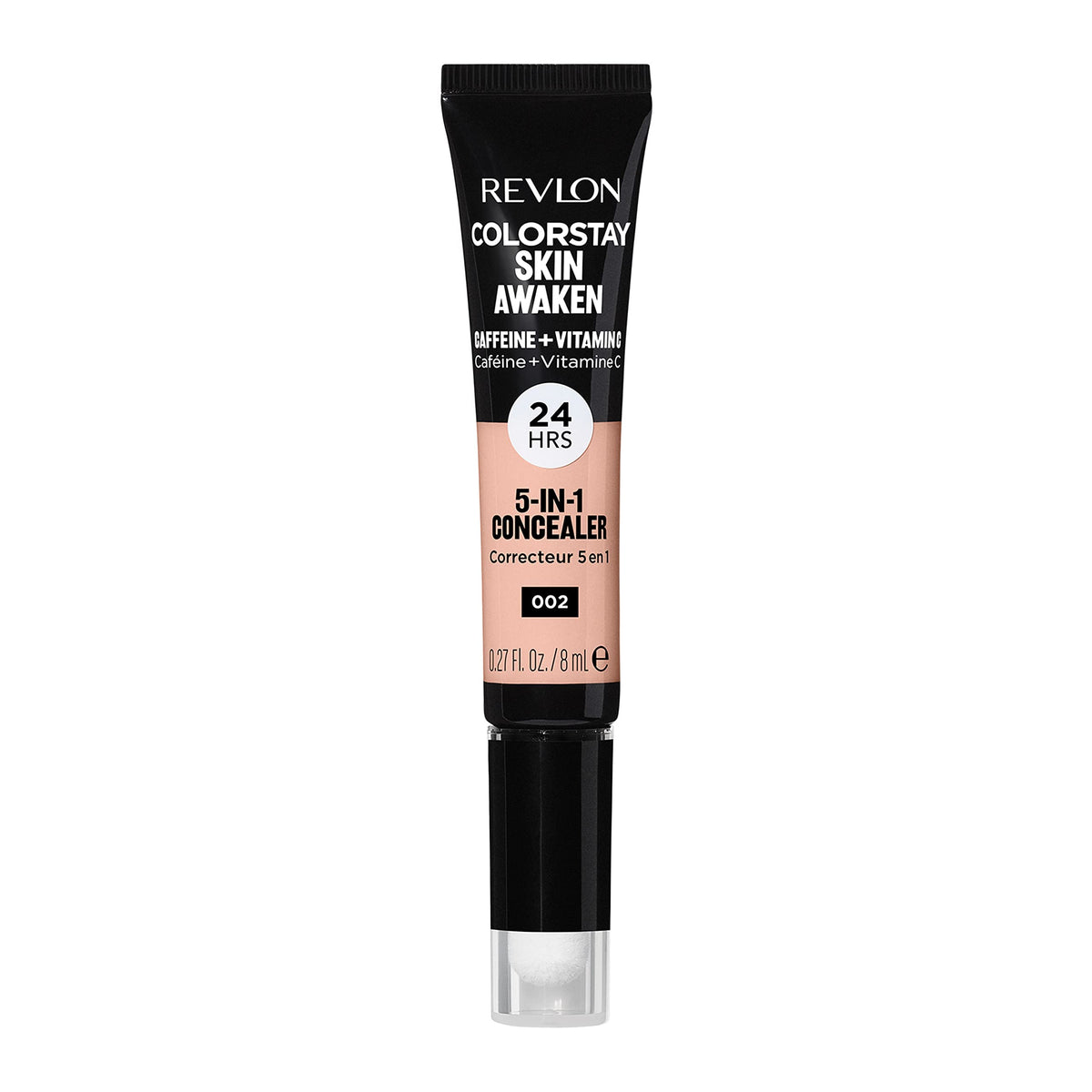 Revlon ColorStay Skin Awaken front packaging showing compact tube and branding, quick recognition benefit