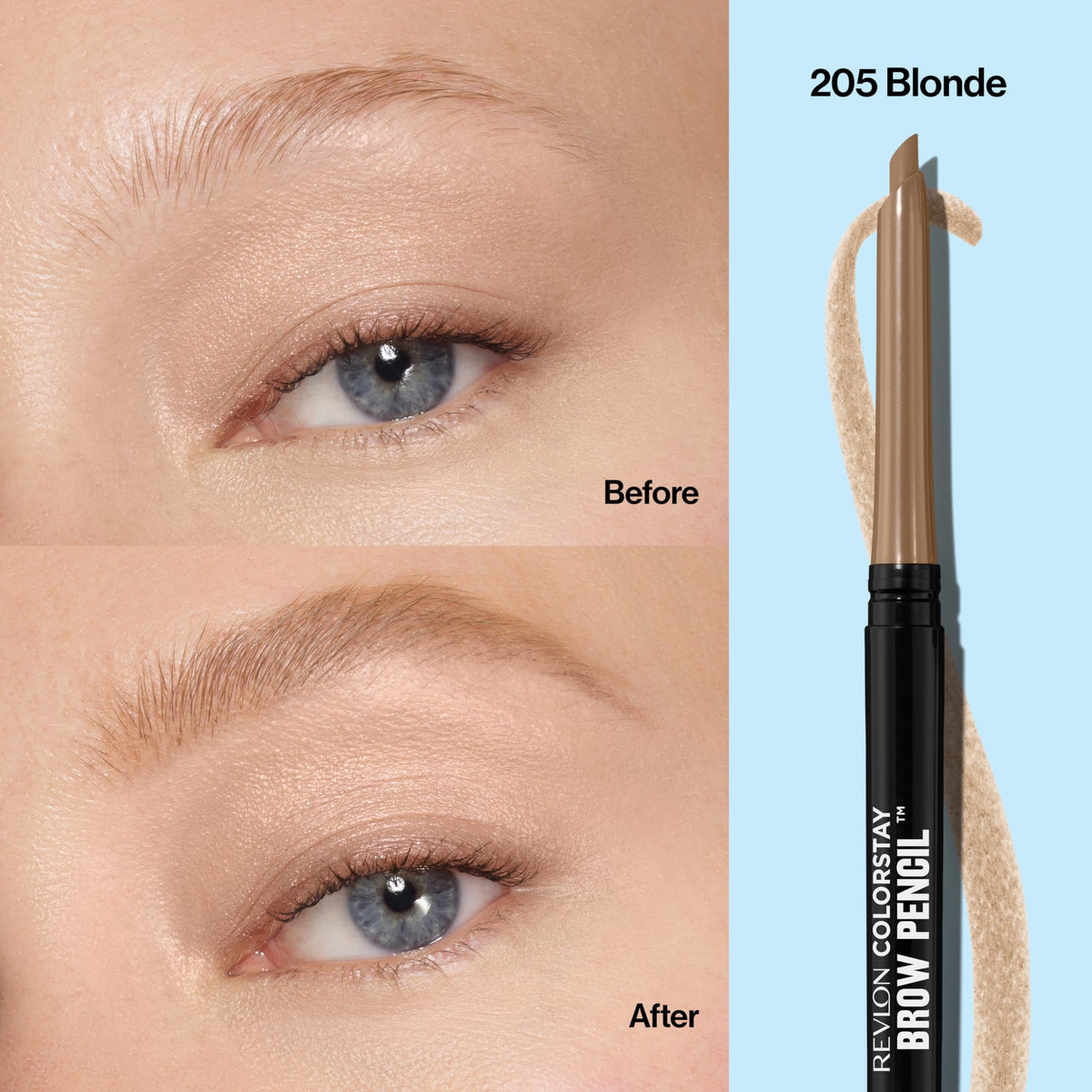 Revlon ColorStay spoolie brush detail blending product smoothly