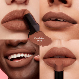 Revlon texture close-up showing smooth matte finish and even pigment
