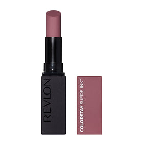 Revlon ColorStay Suede Ink front packaging shows shade and benefit