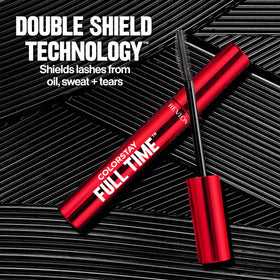 Revlon swiped on lashes comparison showing buildable volume without clumps