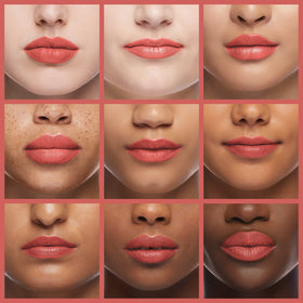 Revlon lipstick tube on white background highlighting portable design benefit