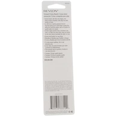 Revlon product label detail with Made in USA marking for quality assurance