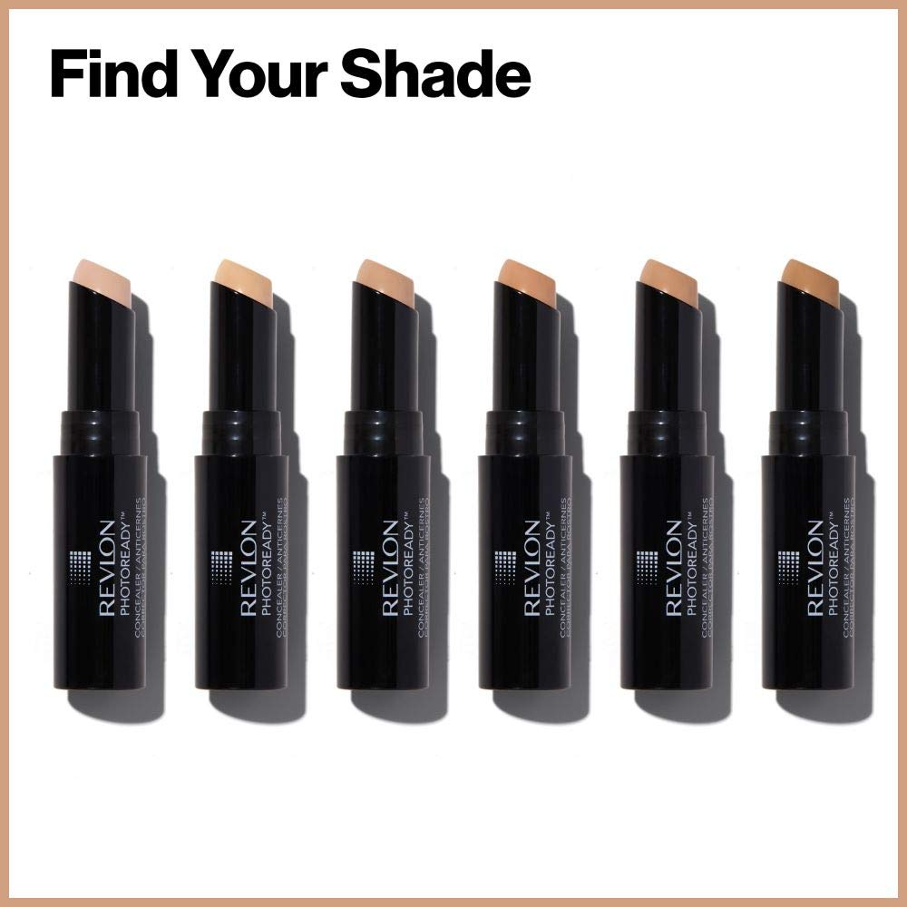 Revlon concealer being applied near eyes to conceal dark circles