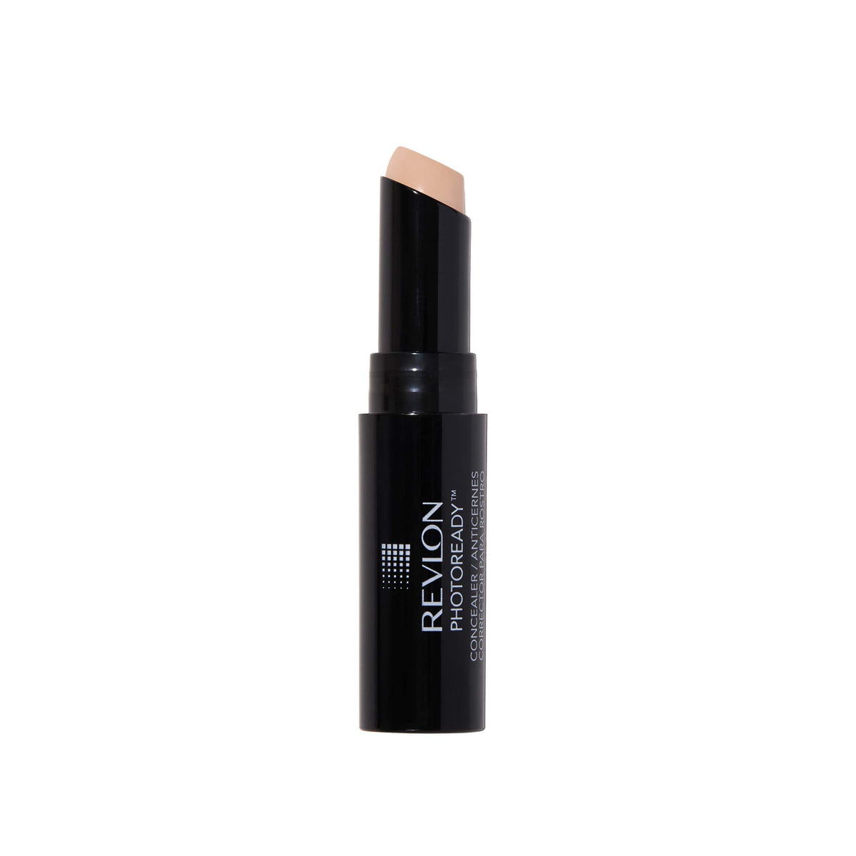 Revlon concealer stick front view showing compact design and coverage