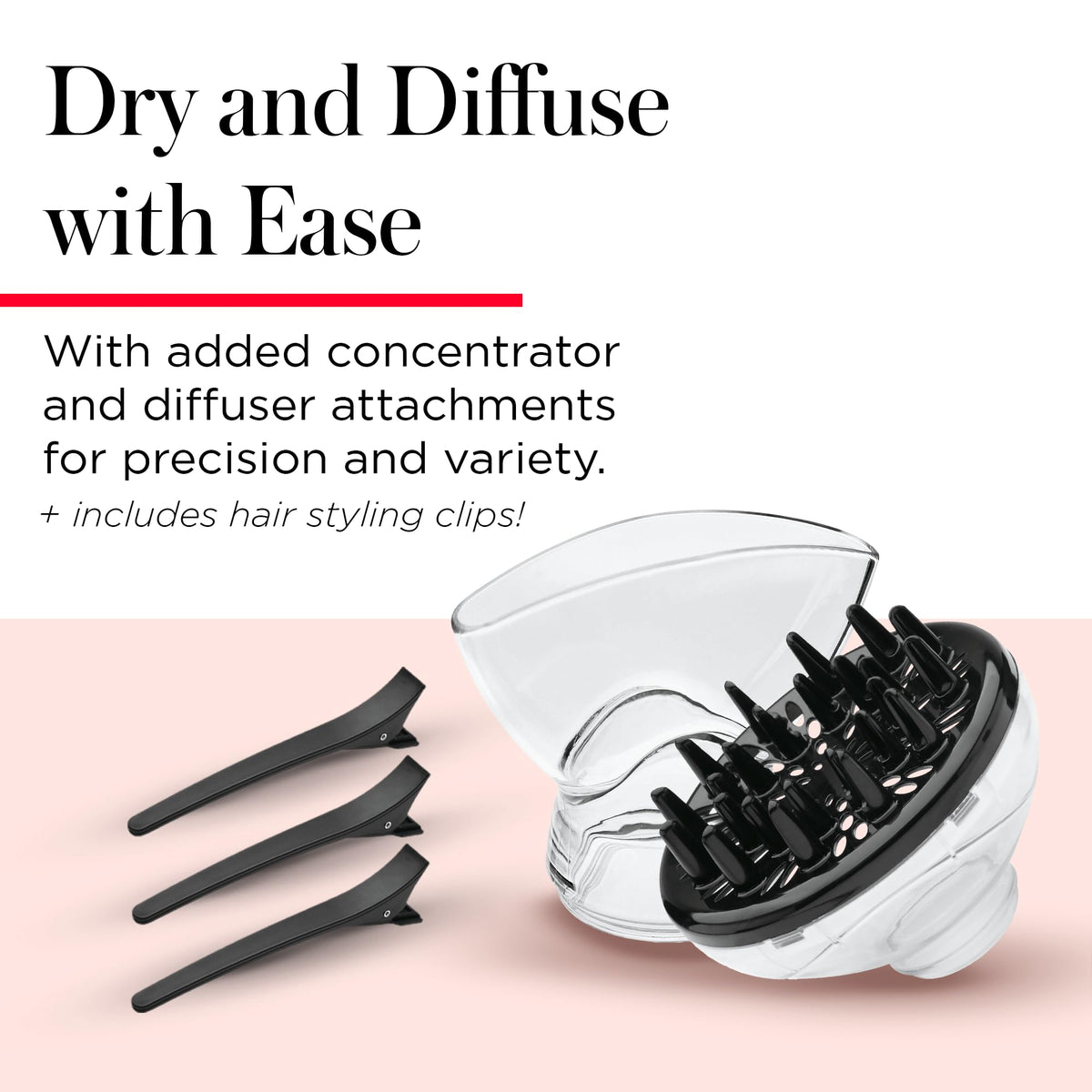 REVLON concentrator nozzle detail for focused smoothing benefit
