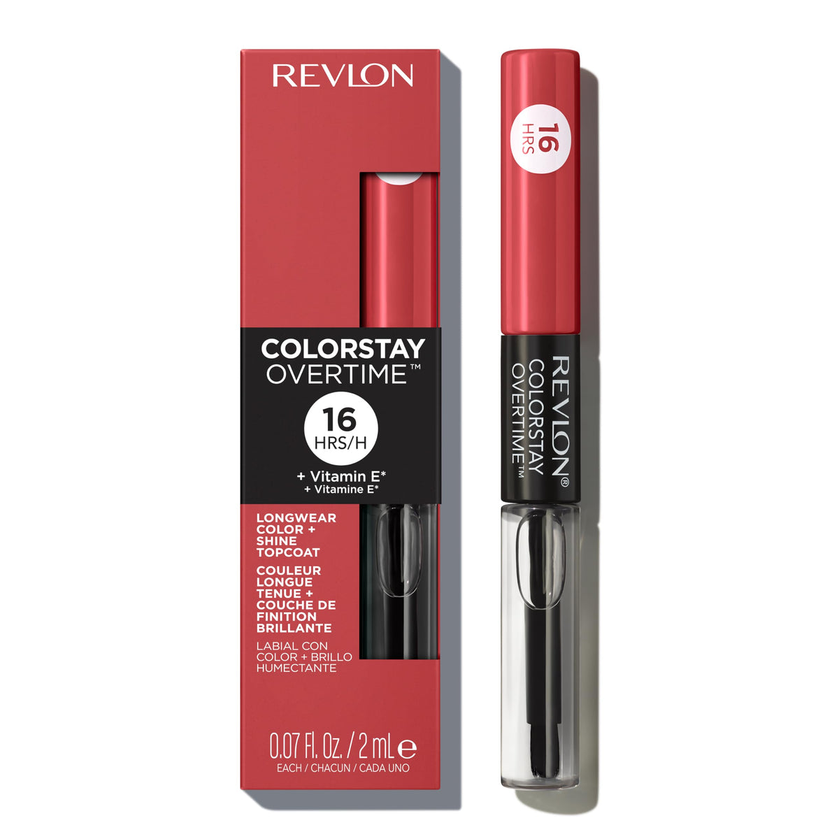 Revlon Constantly Coral front packaging showcasing dual-ended design and shade