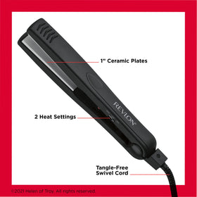 Revlon cord and swivel detail showing tangle-free motion for easier styling