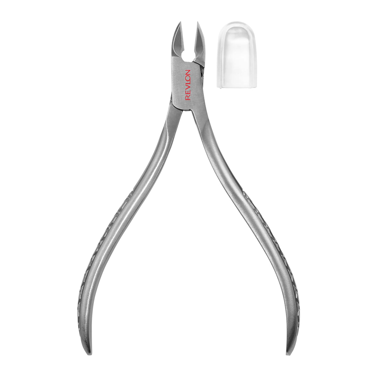 REVLON close-up of precision stainless-steel blades for cleaner, accurate trims