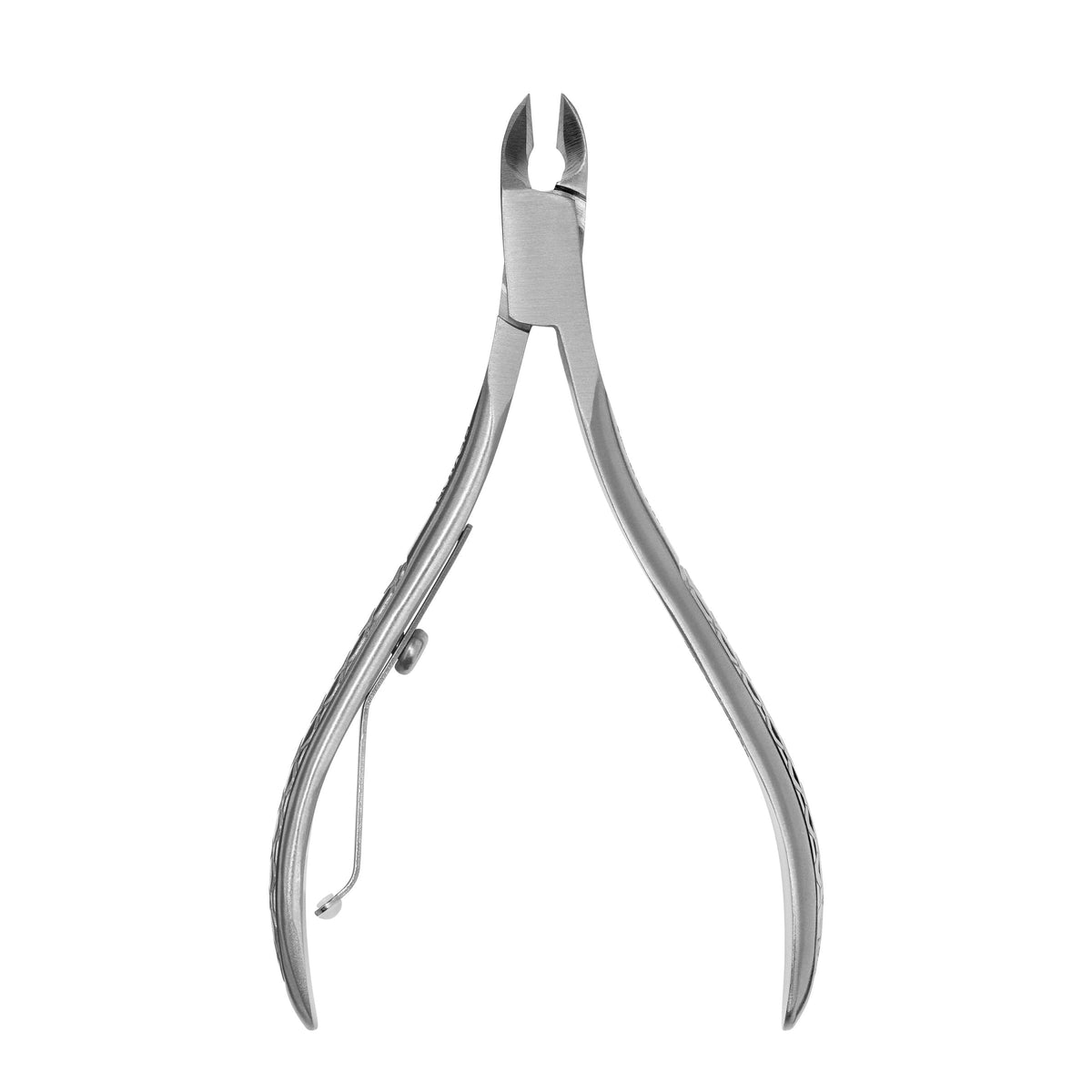 Revlon close-up of stainless-steel blades highlighting sharp, precise cutting edge