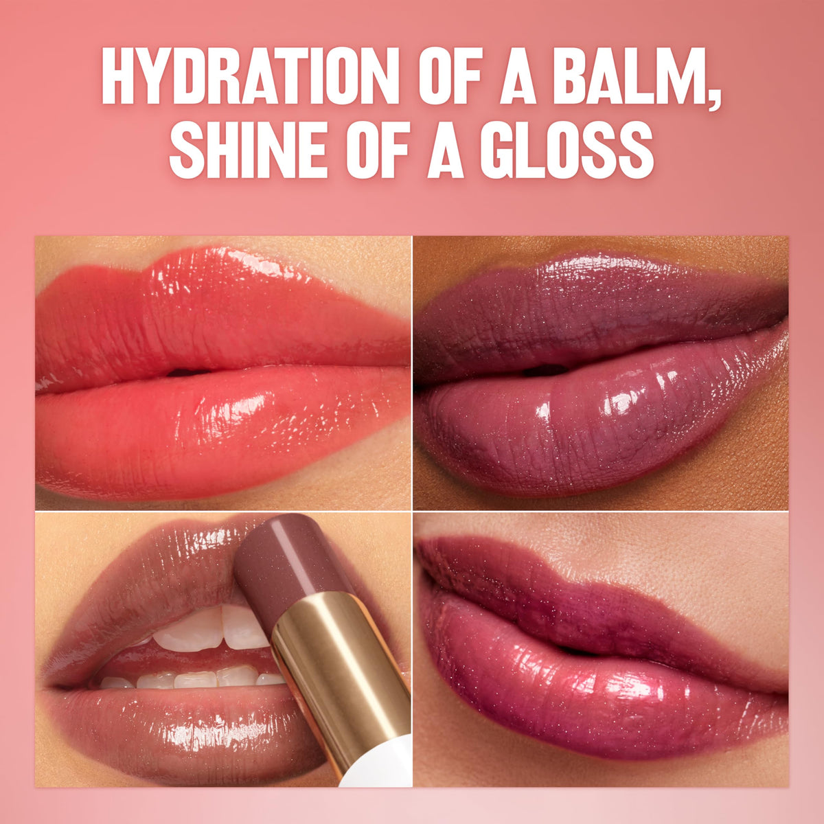 REVLON balm in hand to show compact size and travel convenience