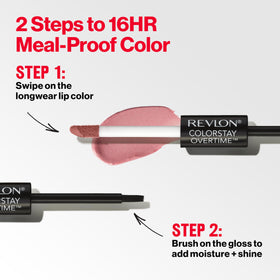 Revlon dual-ended packaging side profile demonstrating travel-friendly design