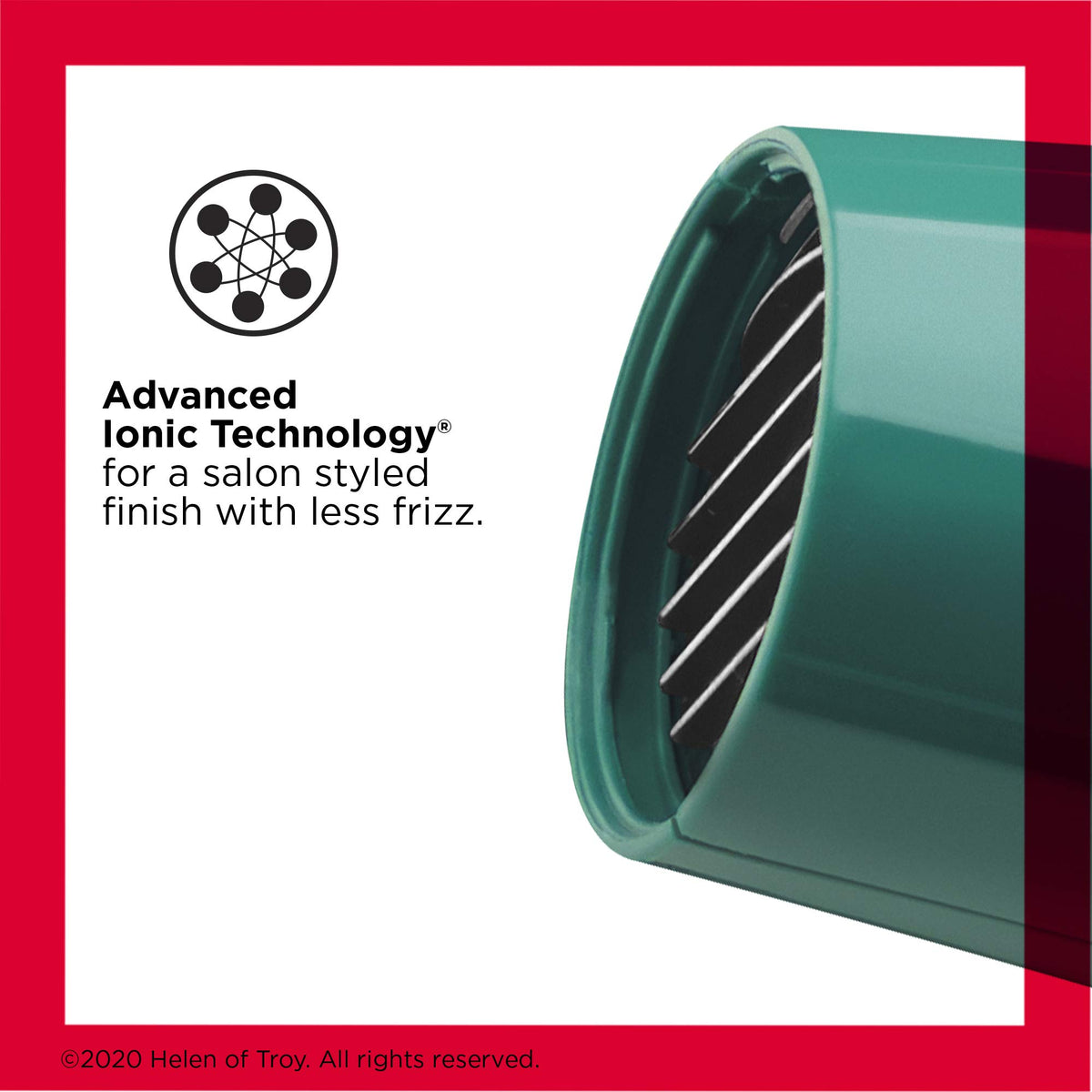 REVLON close-up of volumizing finger diffuser showing airflow benefits