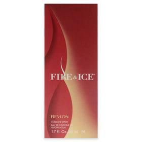 Revlon Fire & Ice close-up of glass bottle and cap highlighting texture and finish