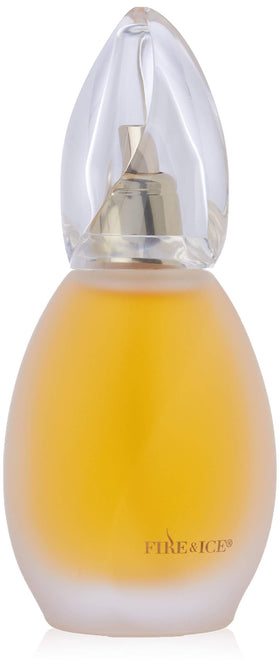 Revlon Fire & Ice front bottle view showing elegant packaging and instant style