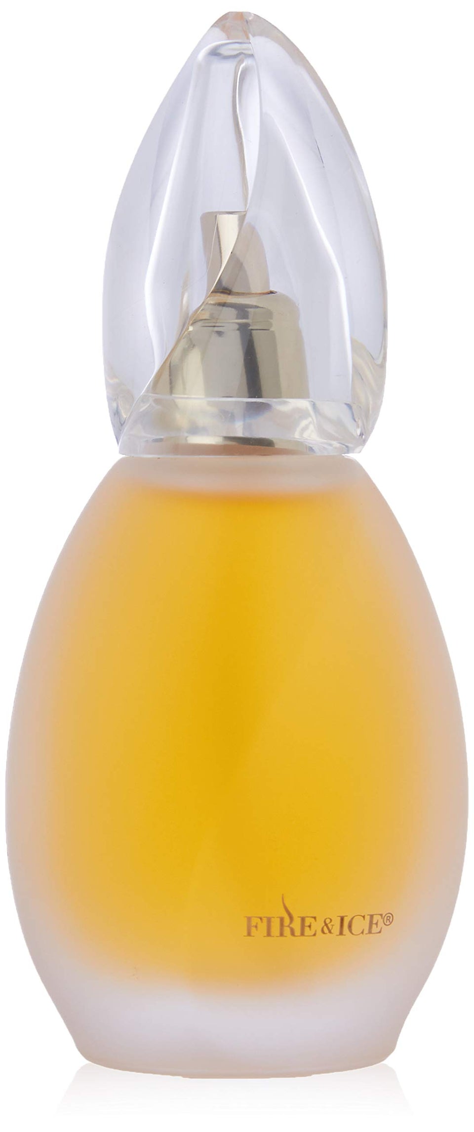 Revlon Fire & Ice front bottle view showing elegant packaging and instant style