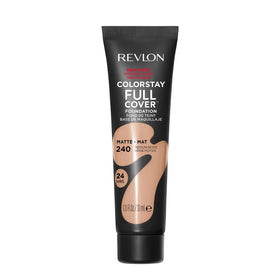 Revlon front tube of ColorStay 240 Medium Beige showing product and shade benefit