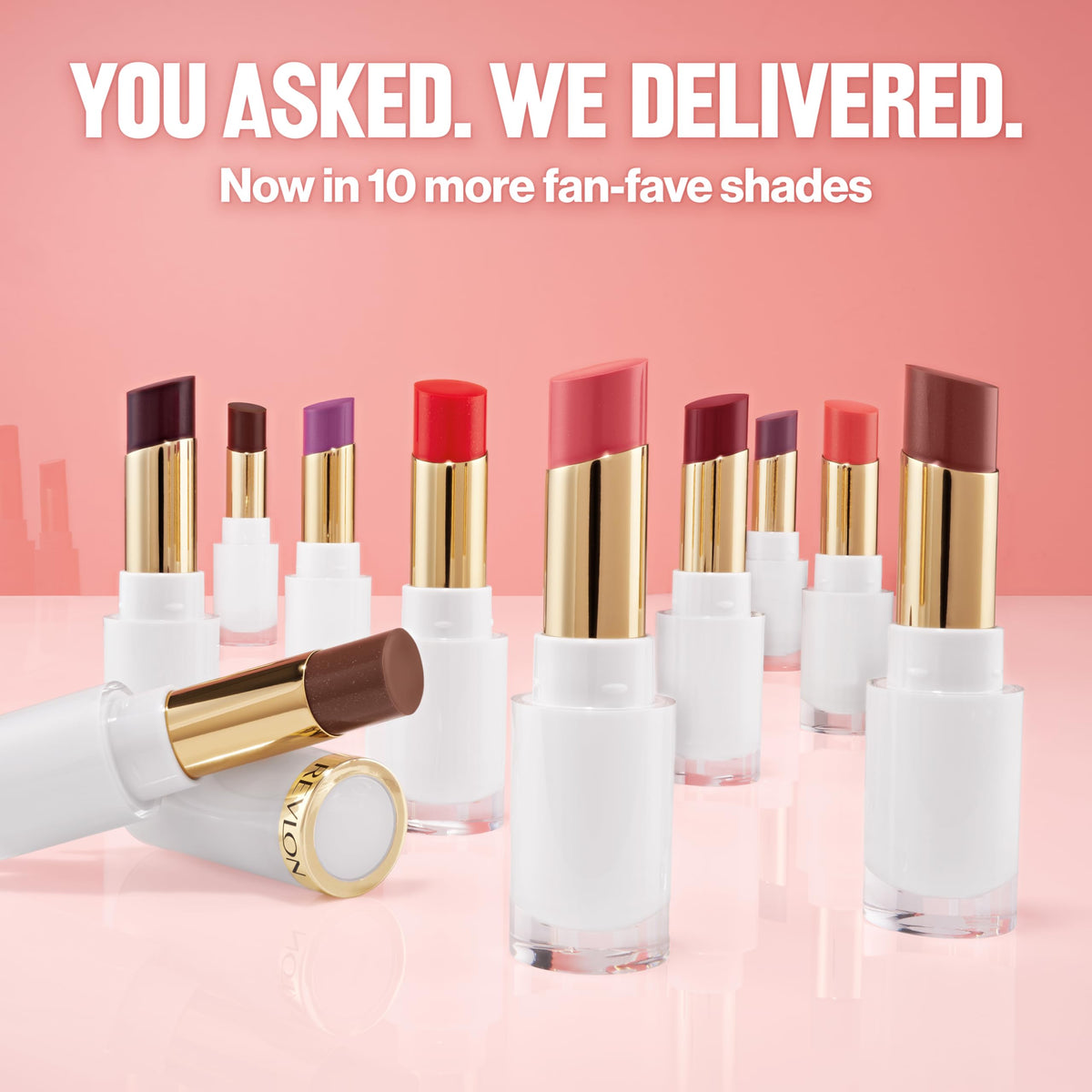 REVLON product with award badge emphasizing beauty recognition