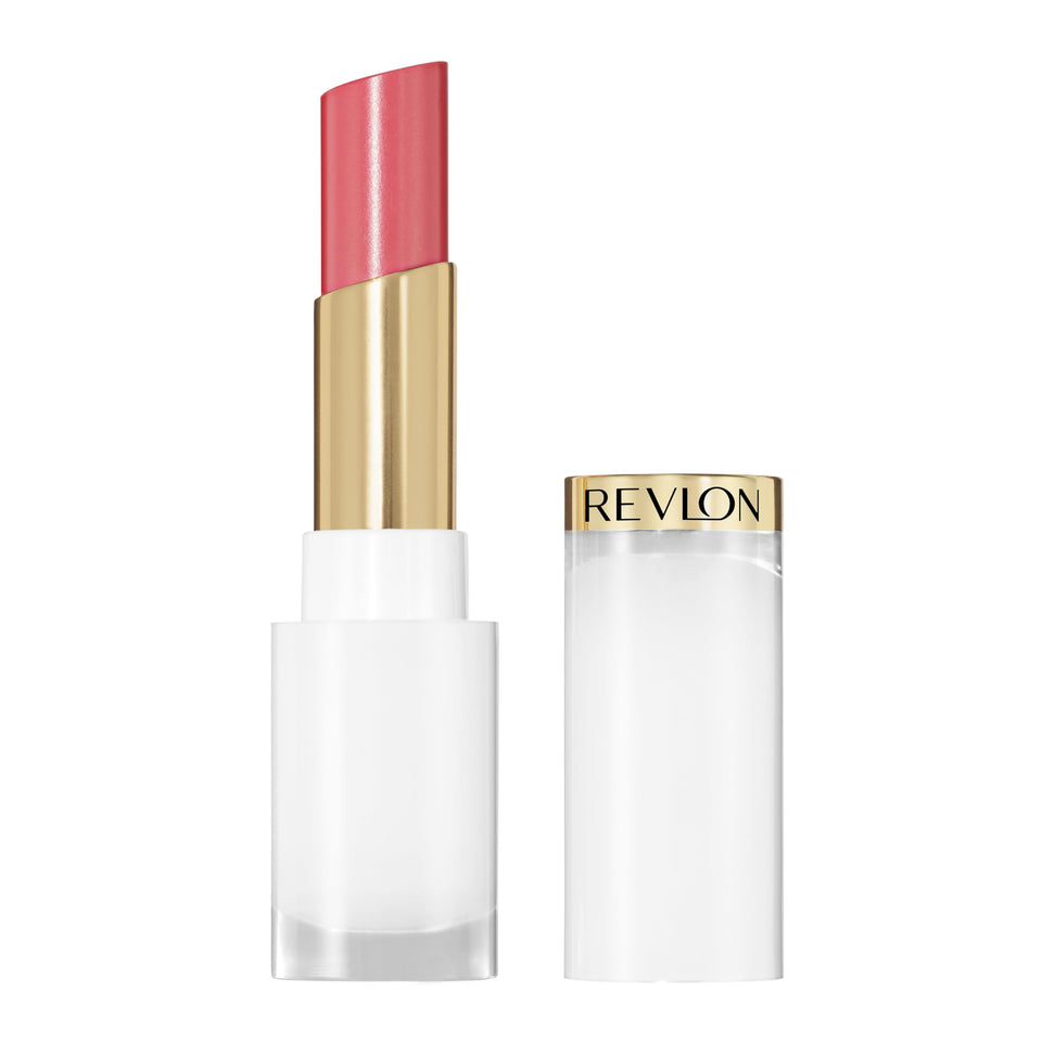 REVLON front packaging showing Girly Swirly shade and glossy finish benefit