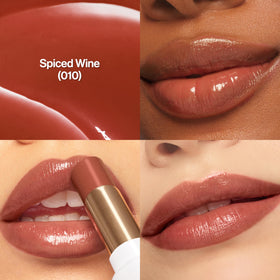 REVLON open bullet showing balm tip and easy swipe application benefit