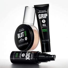 Revlon primer inside daily bag lifestyle shot for longwear convenience