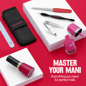 Revlon in use trimming nails demonstrating precise control and neat results