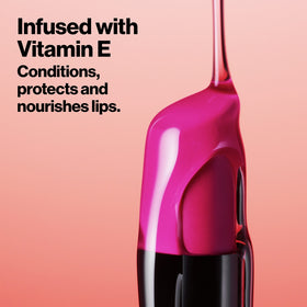 Revlon label and ingredients detail highlighting primer and Vitamin E
