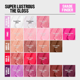 Revlon gloss in a purse setting illustrating portability and on-the-go benefit