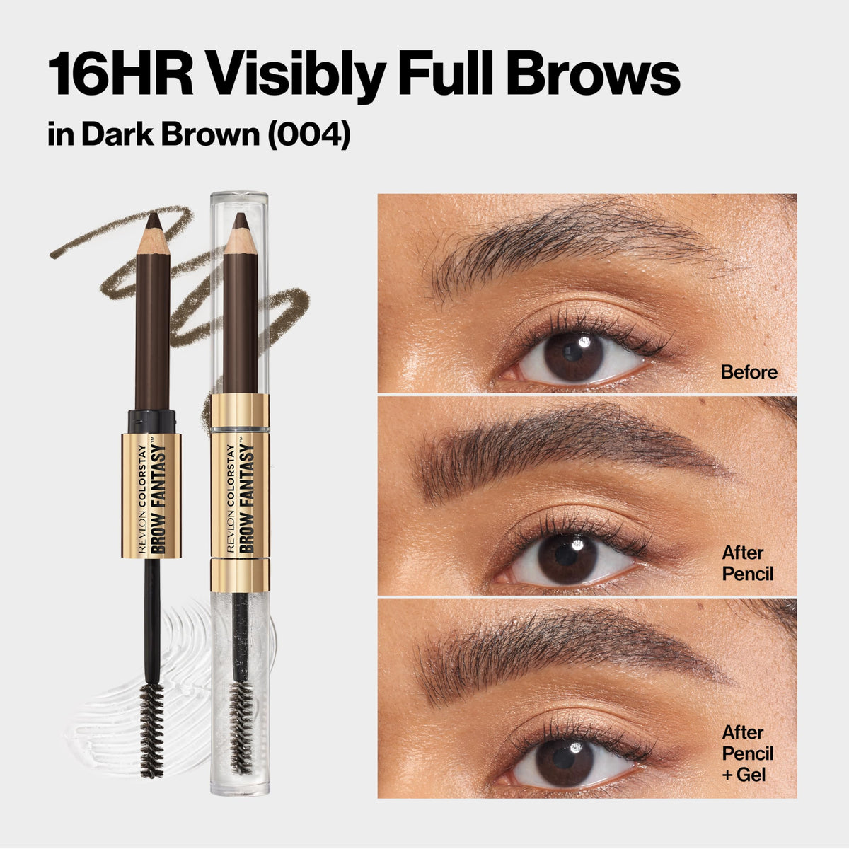 Revlon lifestyle shot of woman applying brows for everyday confidence