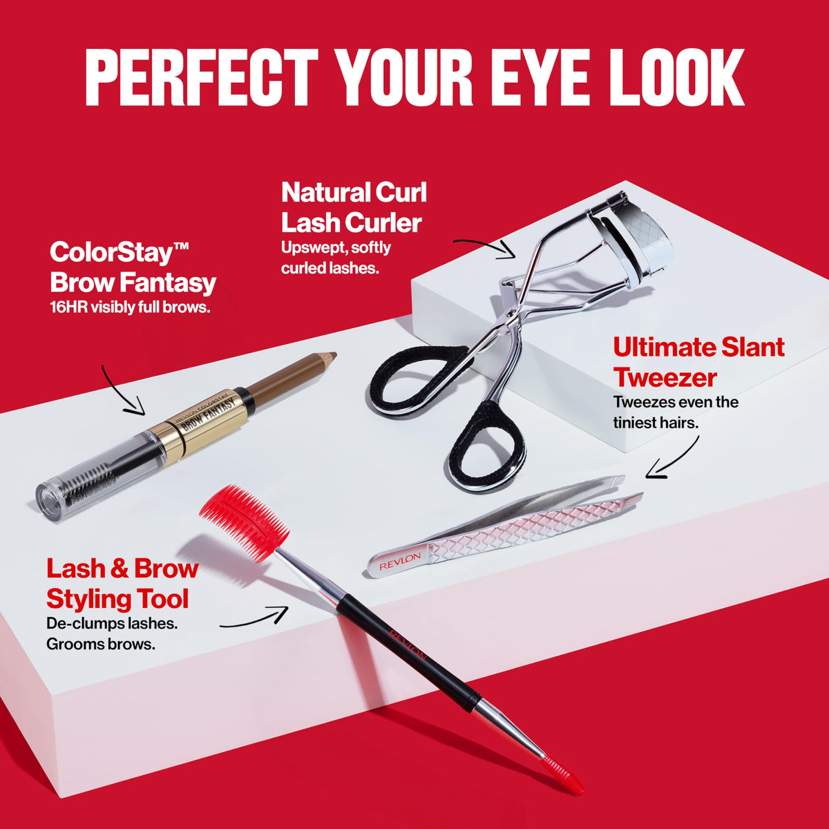 Revlon tool inside a makeup bag for on-the-go beauty touch-ups