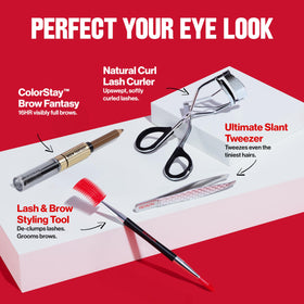 Revlon tool inside a makeup bag for on-the-go beauty touch-ups