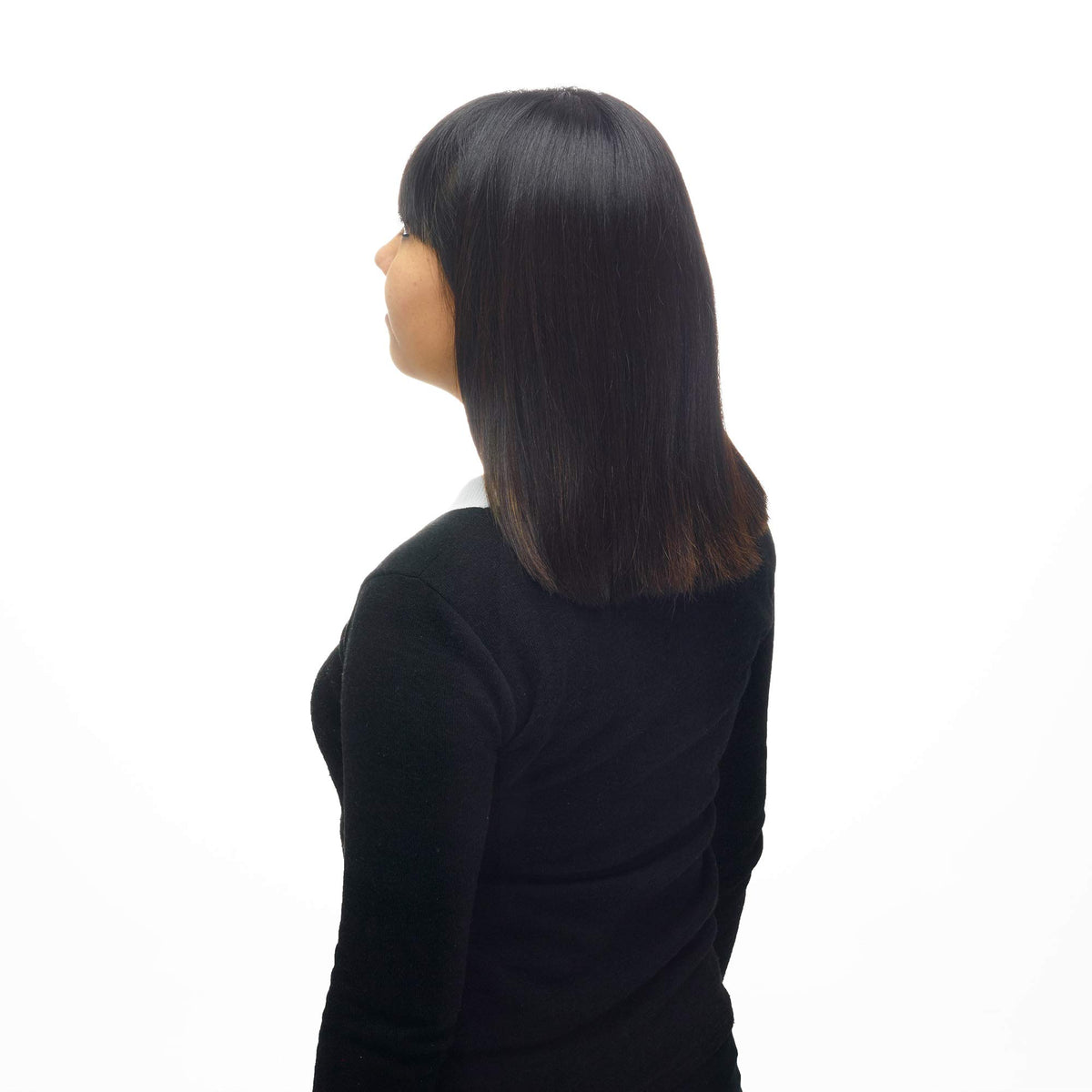 Revlon brush in use with blow dryer delivering faster smoothing benefit
