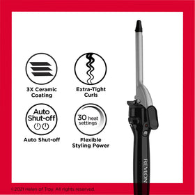 Revlon Perfect Heat 6 ft swivel cord displayed to prevent tangles and increase mobility