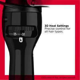 Revlon ergonomic handle and improved thumb rest for precise control
