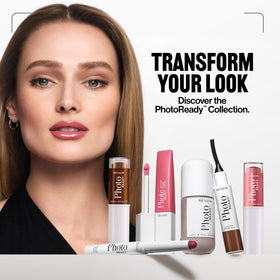 Revlon PhotoReady Insta-Blush Stick next to a coin showing compact travel-friendly size