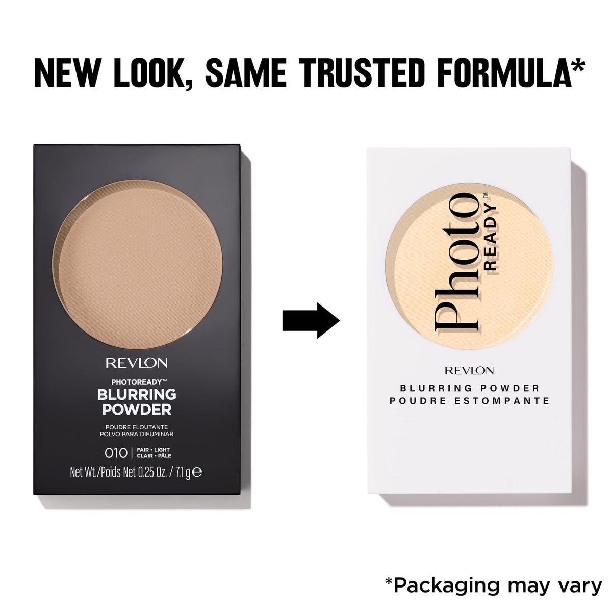 Revlon PhotoReady brush in use applying powder to t-zone for matte, even skin