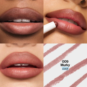 REVLON domed tip close-up highlighting precise lip-hugging shape for seamless application
