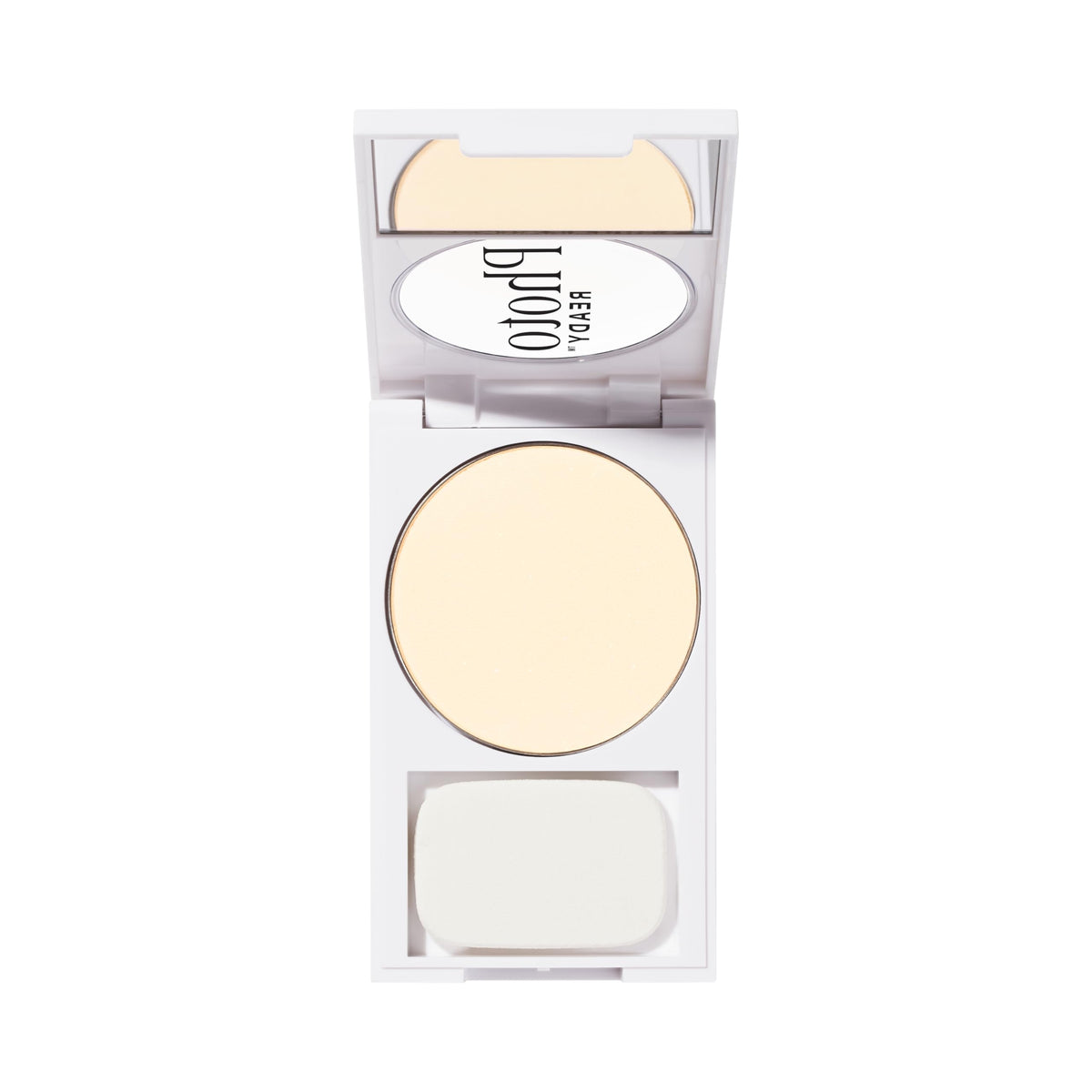REVLON powder in a handbag scene illustrating quick midday shine control benefit